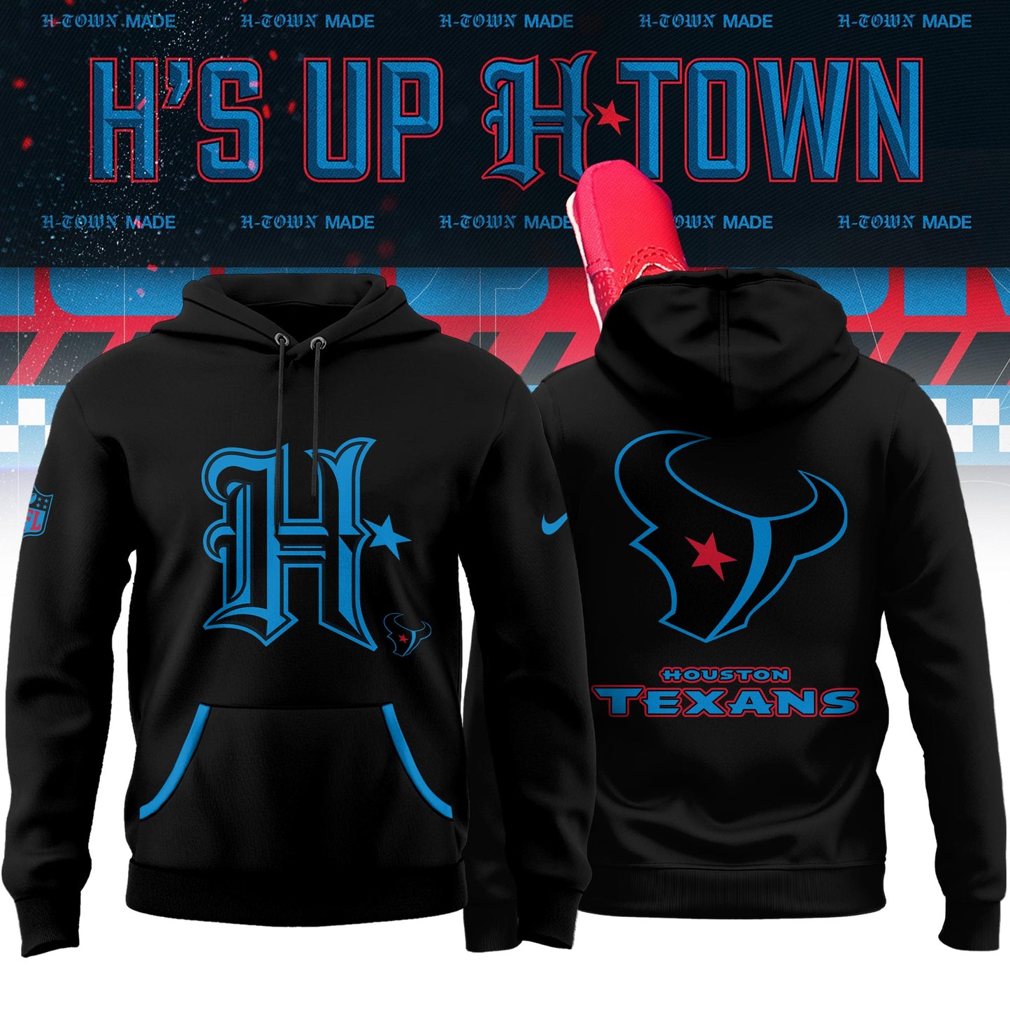 _Houston Texans 2025 H-Town Uniform Special Edition Hoodie
