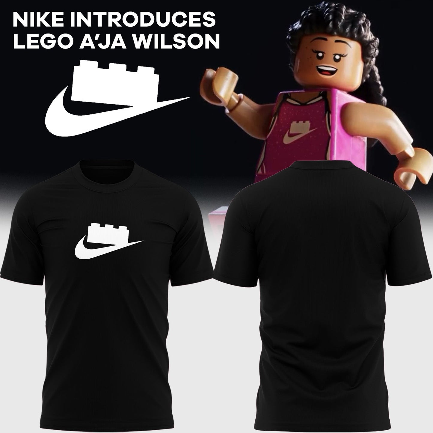 Exclusive Edition Las Vegas Aces – A’ja Wilson New Logo Shirt