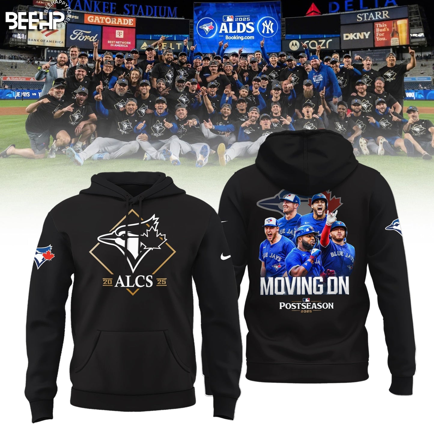 Toronto Blue Jays 2025 American League Division Series Champions Hoodie v2