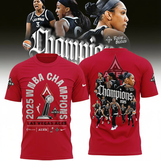 Las Vegas Aces 2025 WNBA Champions Limited Edition Shirt