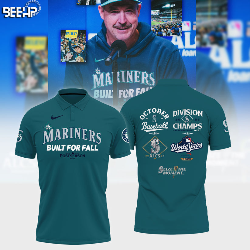 Seattle Mariners Built For Fall Limited Edition Polo