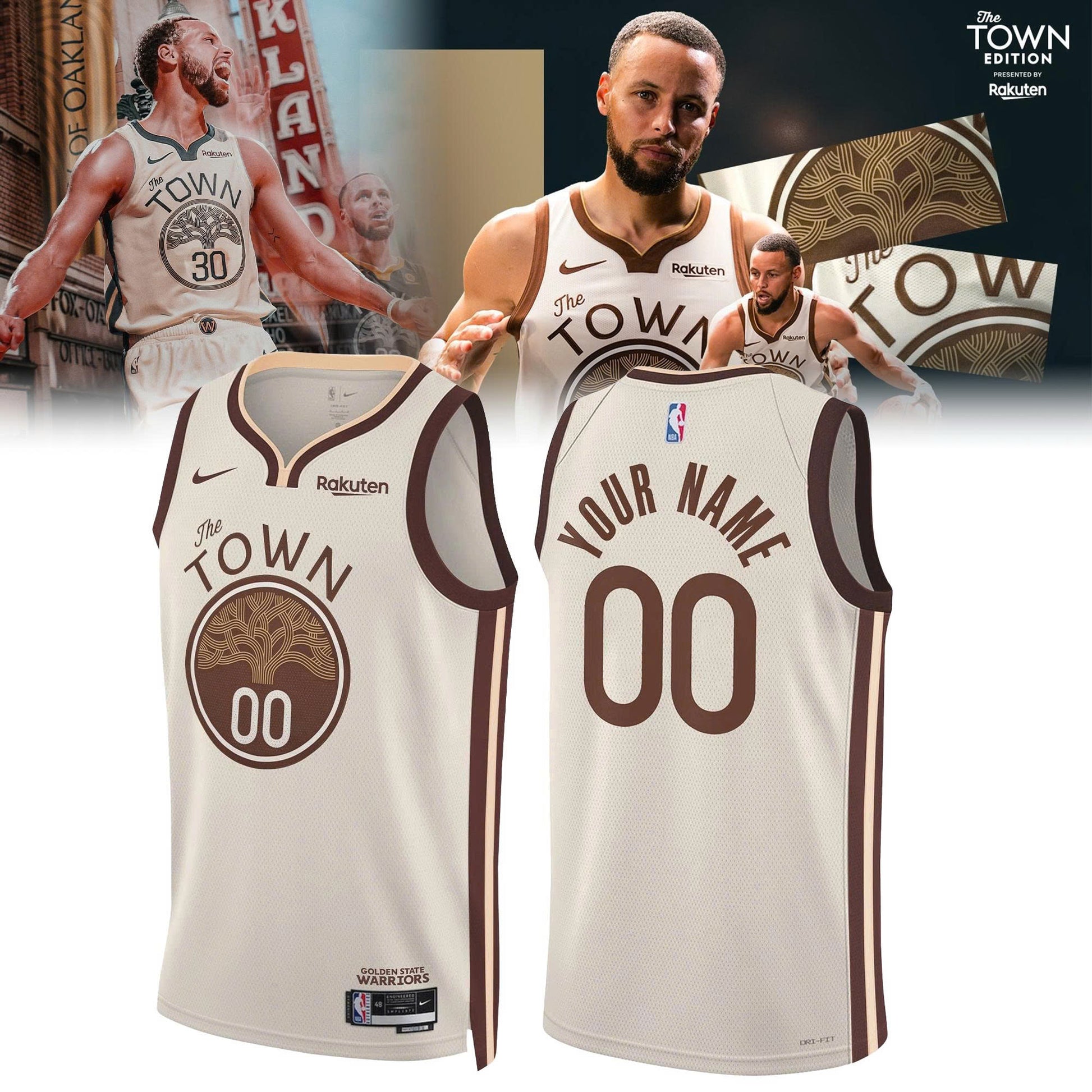 _ Golden State Warriors 2025-26 City Edition Custom Jersey
