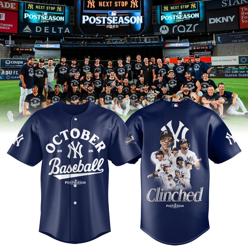 New York Yankees October 2025 Postseason Jersey