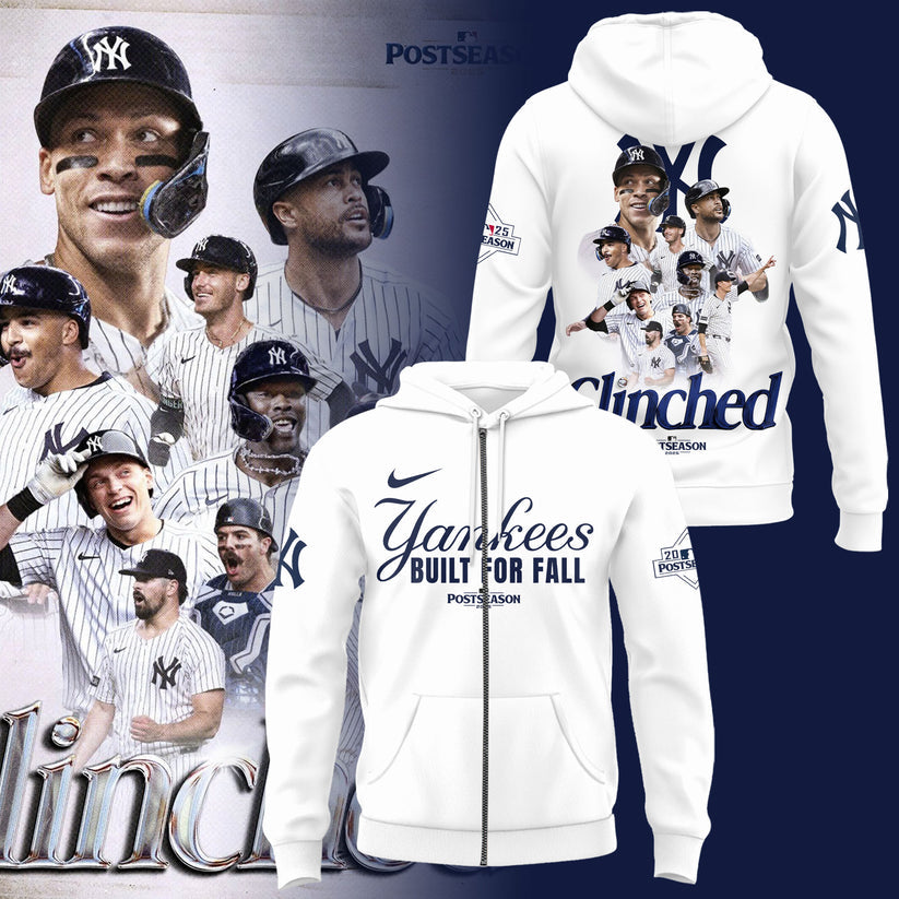 New York Yankees October 2025 Postseason ZipHoodie