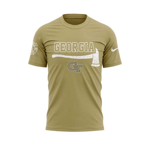 .Georgia Tech Firefighter Application Combo Shirt