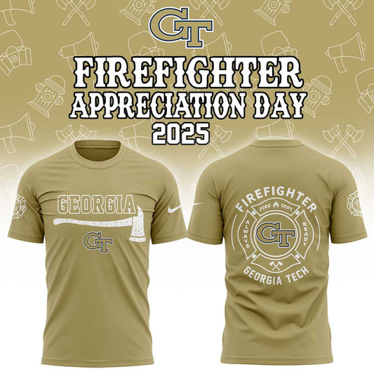 .Georgia Tech Firefighter Application Combo Shirt