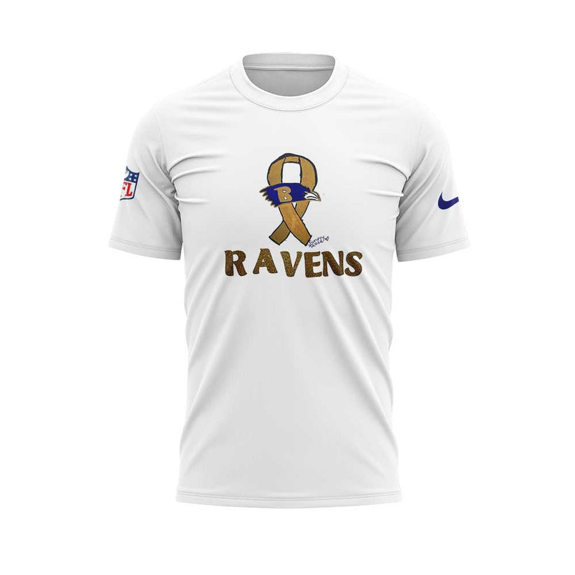Baltimore Ravens. Designed by Heroes. Worn with Pride Combo TShirt
