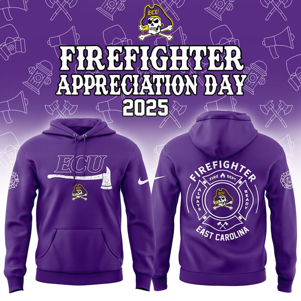 East Carolina Firefighter Application Day Hoodie