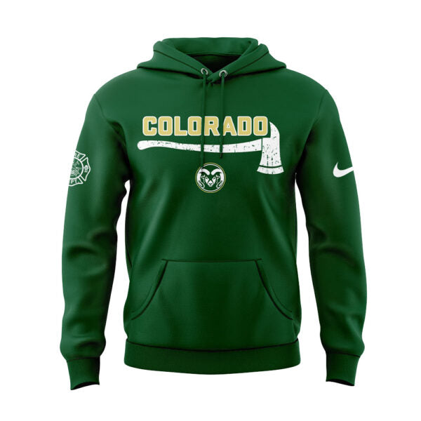Colorado State Rams Firefighter Application Day Hoodie