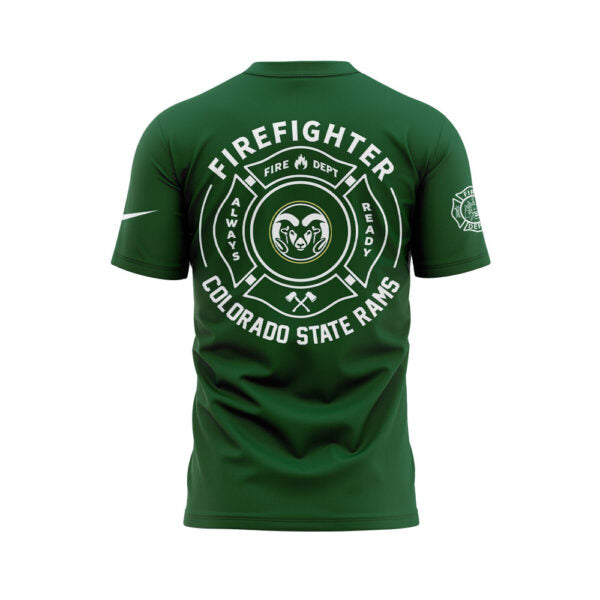 Colorado State Rams Firefighter Application Day Shirt
