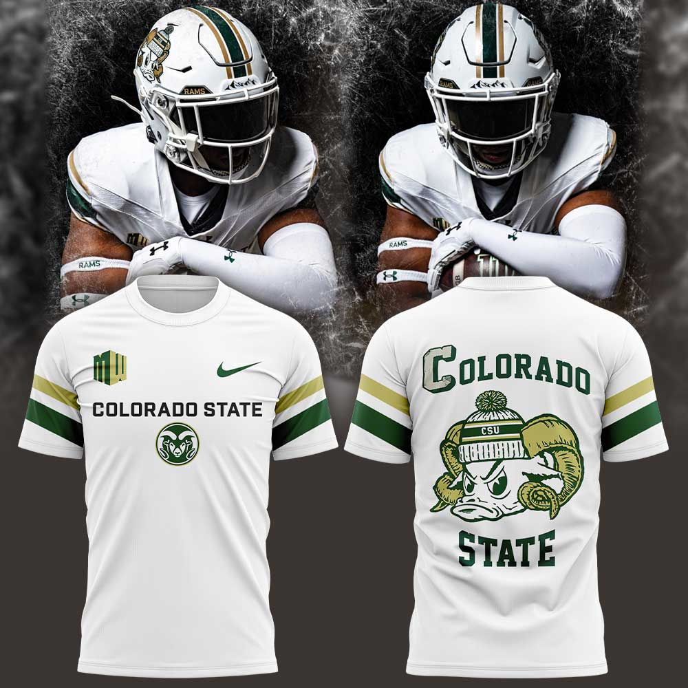 Colorado State Rams Snow Uniform Combo Shirt