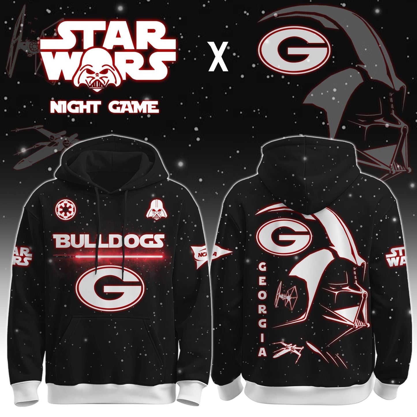 UGA-Dark Vander Star War Limited Editions Hoddie