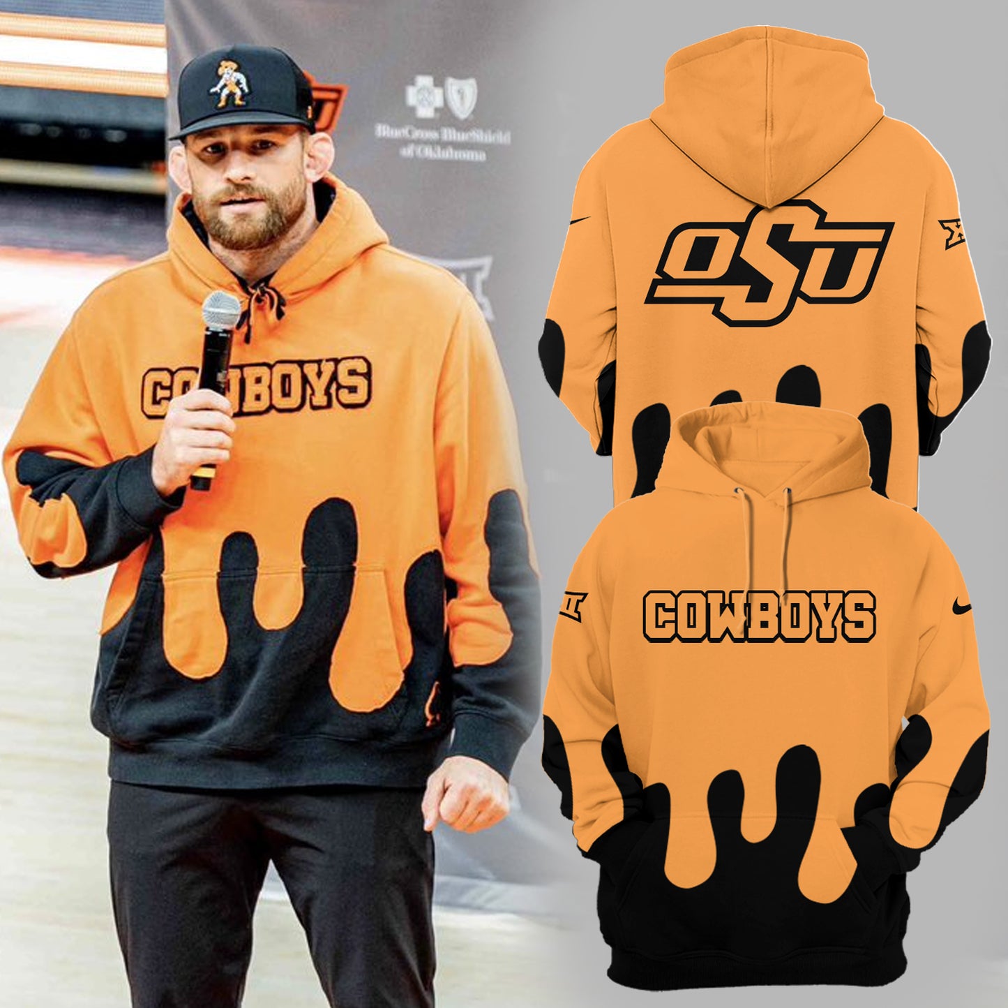 Specail New OSU Cowboy Wrestling Coach DT’s Hoodie-PA04042514