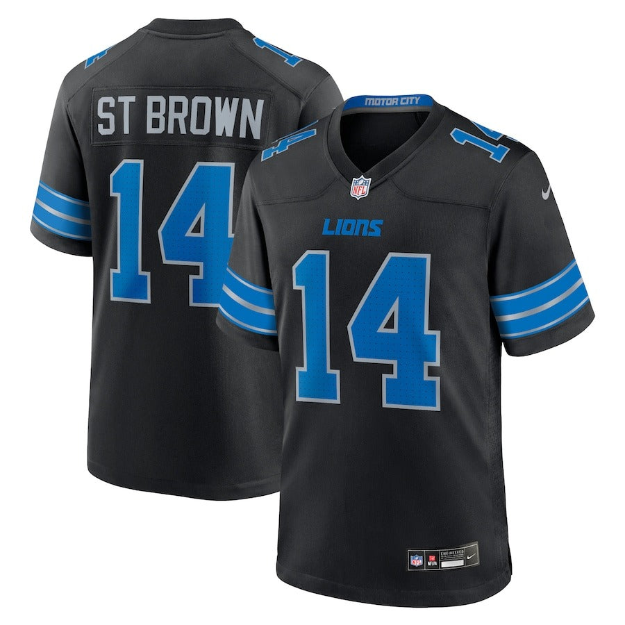 Amon-Ra St. Brown Lions Team 2025 Limited Football Pro Jersey