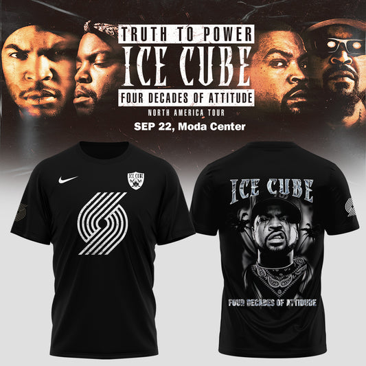 _       Portland Trail Blazers X Ice Cube: Truth to Power - Four Decades of Attitude Tour Merch