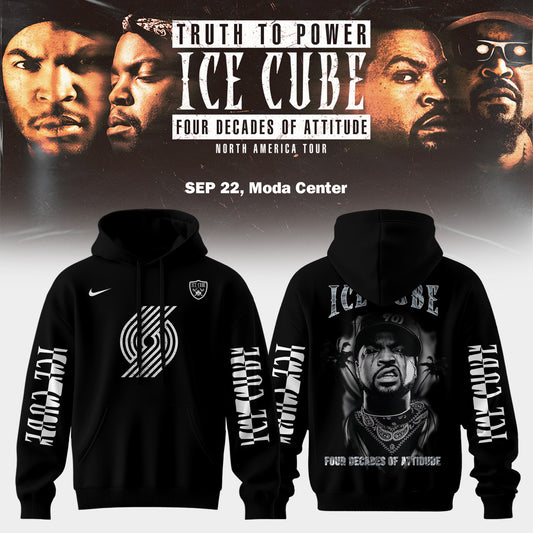 _       Portland Trail Blazers X Ice Cube: Truth to Power - Four Decades of Attitude Tour Merch
