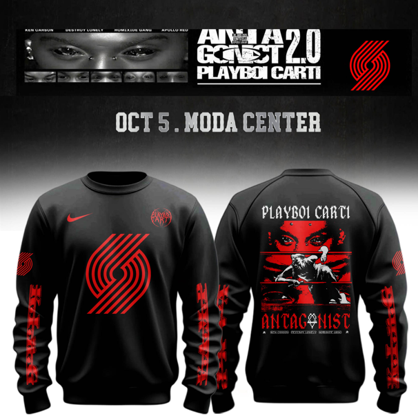 _     Portland Trail Blazers X Playboi Carti - Antagonist Tour 2.0 Merch