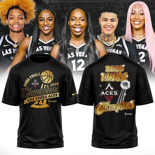 _ Las Vegas Aces Back on Top — Aces 2025 Champions Tee