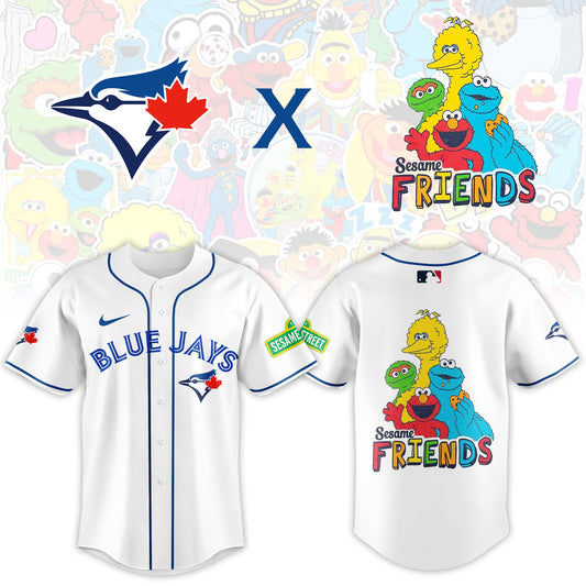 Toronto Blue Jays 2025 Sesame Street Night Limited Jersey