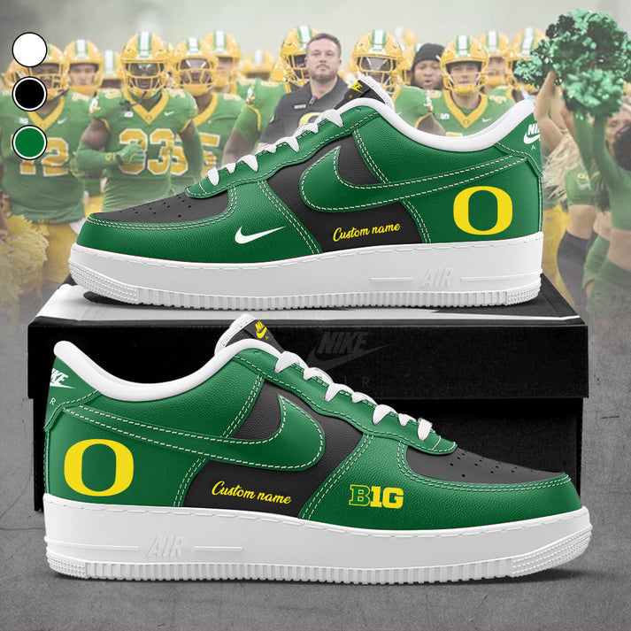 Oregon Ducks AF1 Sneakers