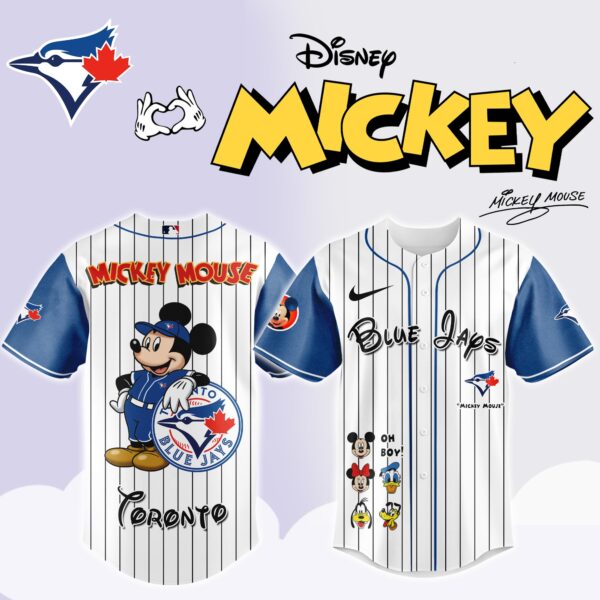 Toronto Blue Jays x Mickey Mouse Game Night Special Edition Jersey
