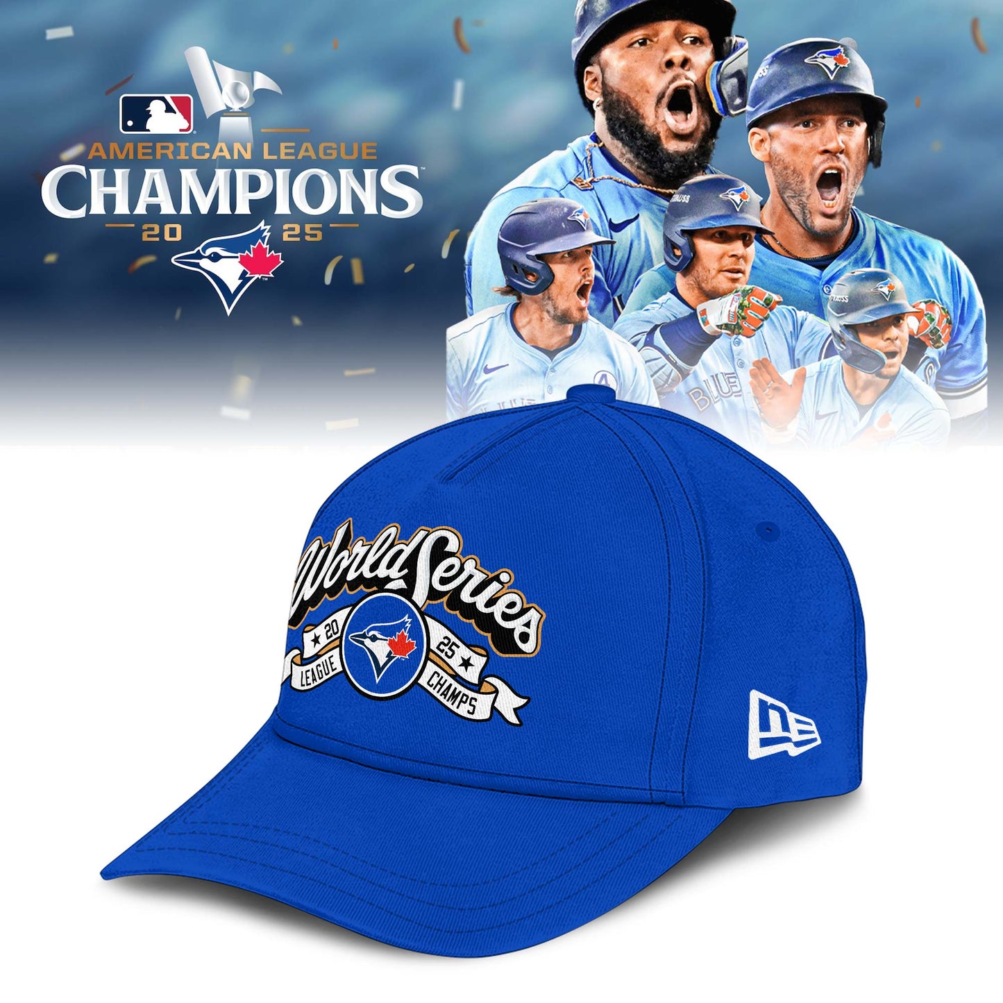 _ Toronto Blue Jays 2025 American League Champions Roster Jersey