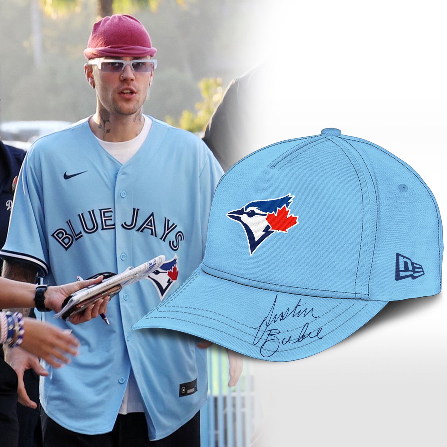 _Justin Bieber x Blue Jay 2025 Special Edition Jersey