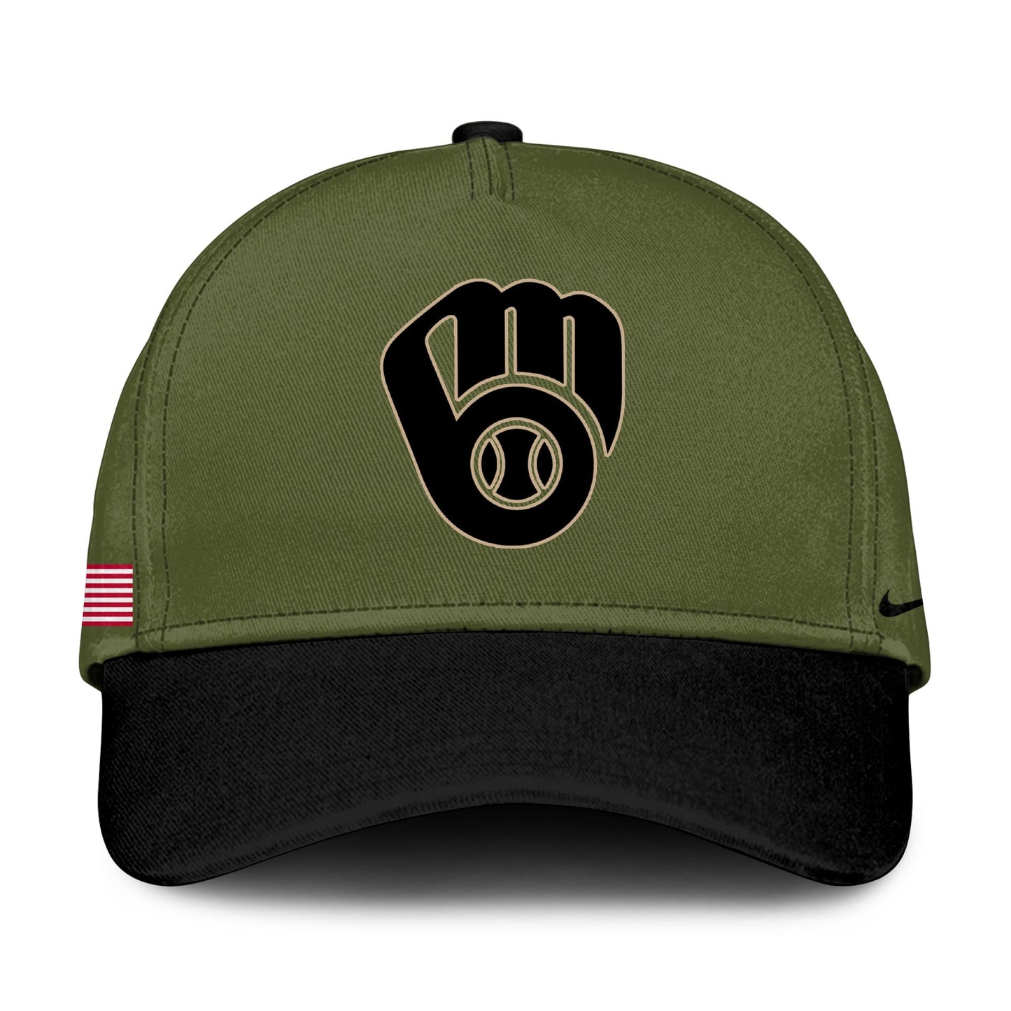 _Milwaukee Brewers MLB x Military Appreciation Night (Army, Navy, USAF, USMC, USCG) Jersey Editions Limited 2025 V2