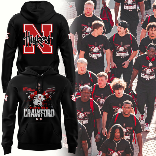 Exclusive Version Nebraska Football x Crawford Hoodie 2025