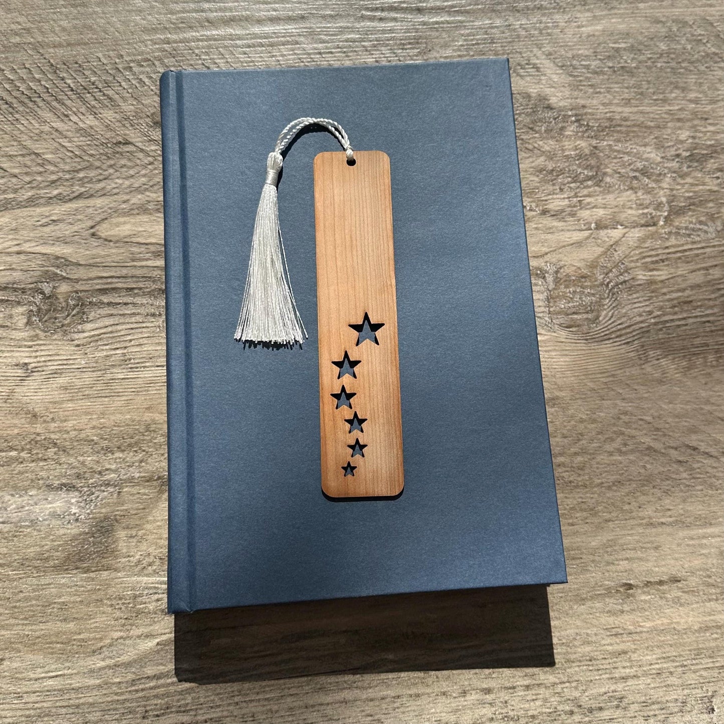 Laser Cut Wood Bookmark with Optional Personalization - Gift for Him or Her - Handmade Wood Bookmark