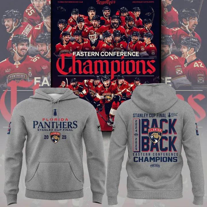 Special Edition Florida Panthers Eastern Conference Champions Hoodie 2025