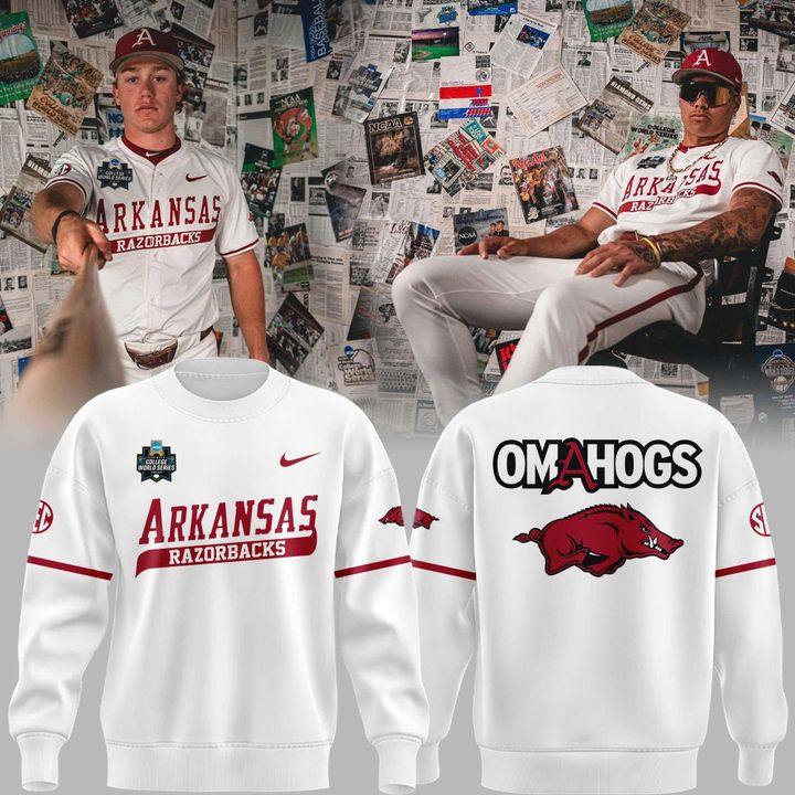Special New Men's College World Series Omahogs Sweatshirt