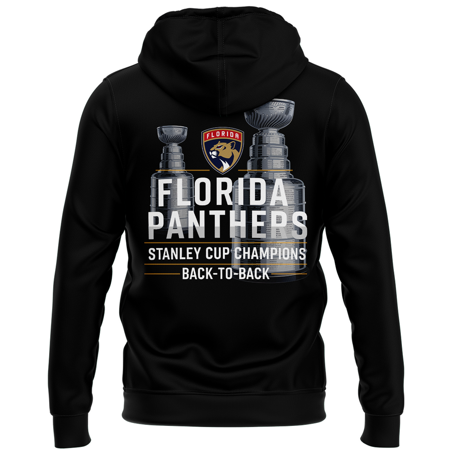 Special Edition Florida Panthers Back-To Back Champions Hoodie 2025