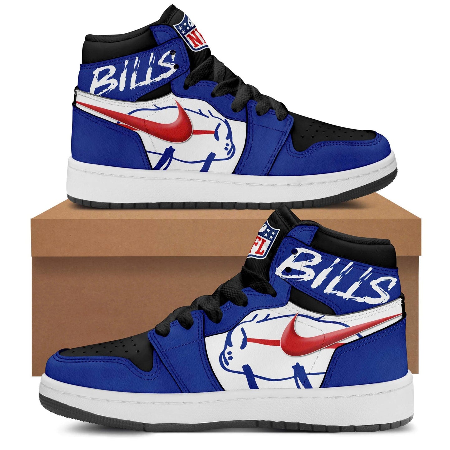 New "Charging Potato" Logo Sneaker (Blue)