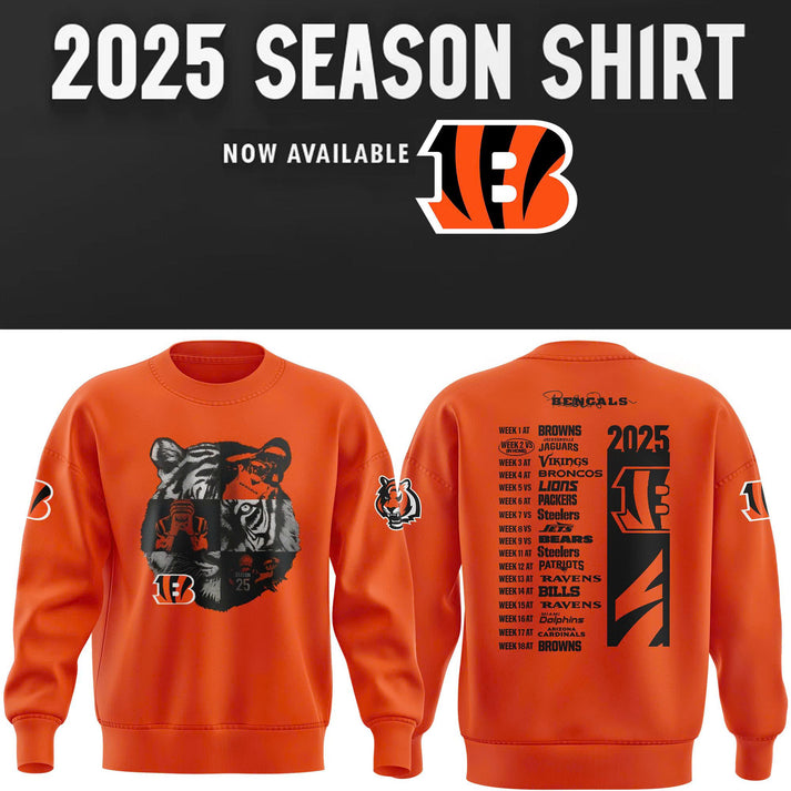 Cincinnati Bengals New Season 2025 Sweatshirt - Play-off Only Fan Don't Buy
