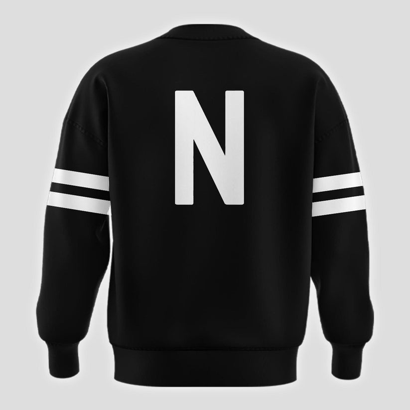 Special New Alternate Dark Mode Helmet Logo Sweat In Black