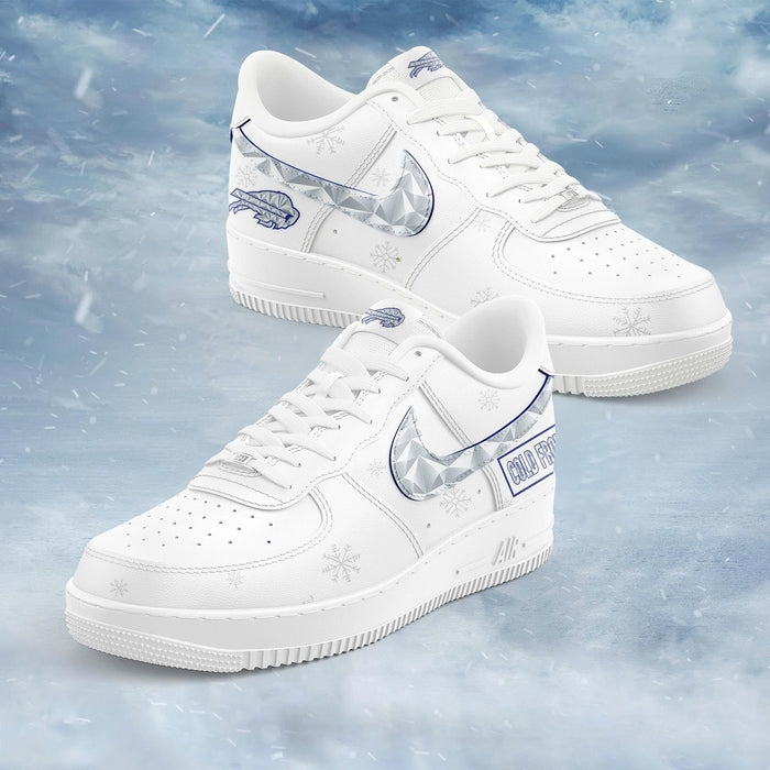 Limited Edition B Bills Cold Front Rivalries Uniform 2025 Custom Name For Fans Shoes