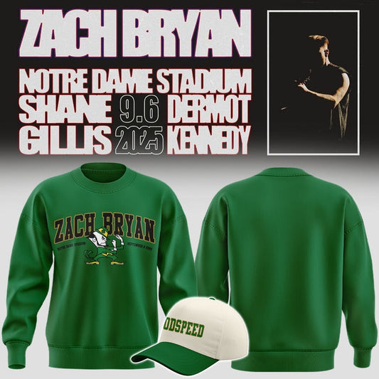 Exclusive Version Zach Bryan x Notre Dame Sweat 2025