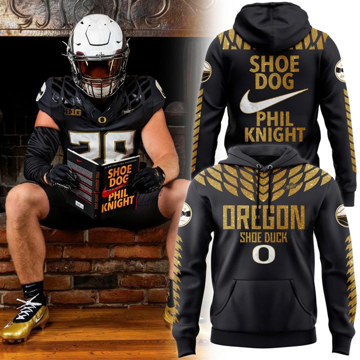 Oregon Duck "Shoe Dog Phil Knight" Hoodie