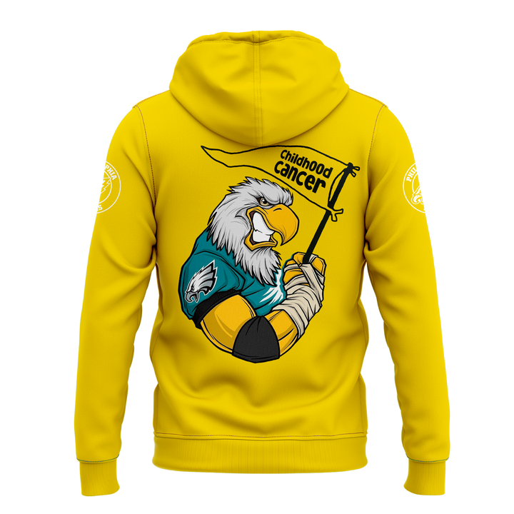 Philadelphia Eagles Childhood Cancer Awareness Day 2025 Hoodie v1