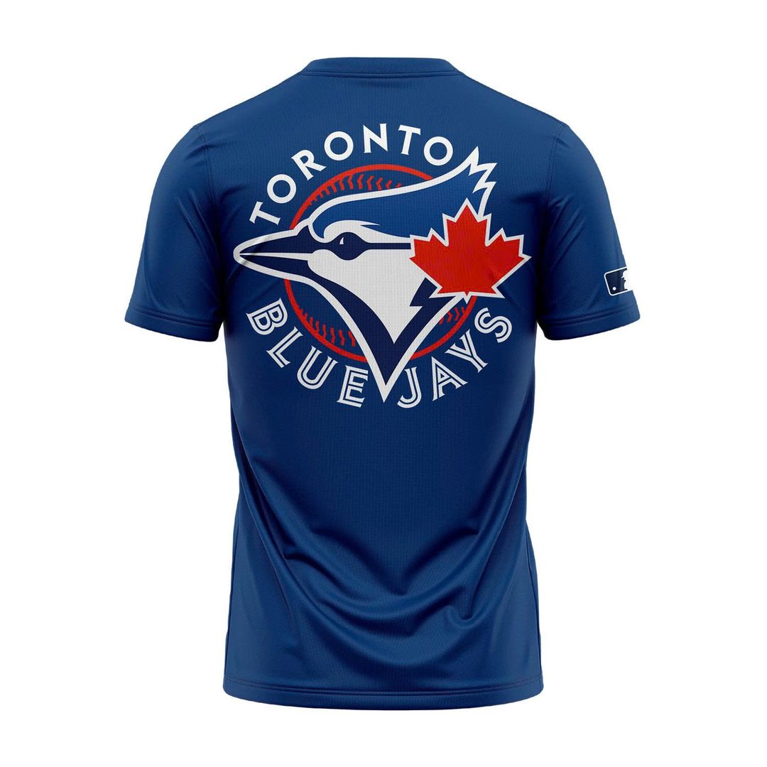 Toronto Blue Jays Blue 2025 Postseason Locker Room T-Shirt