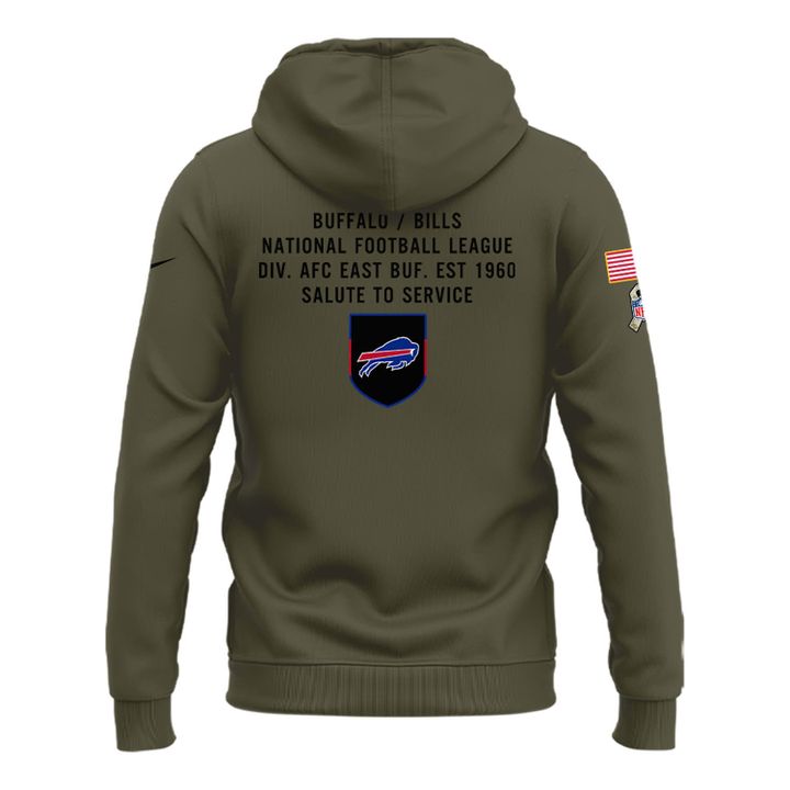 Speical Edition Bills 2025 Salute to Service Hoodie