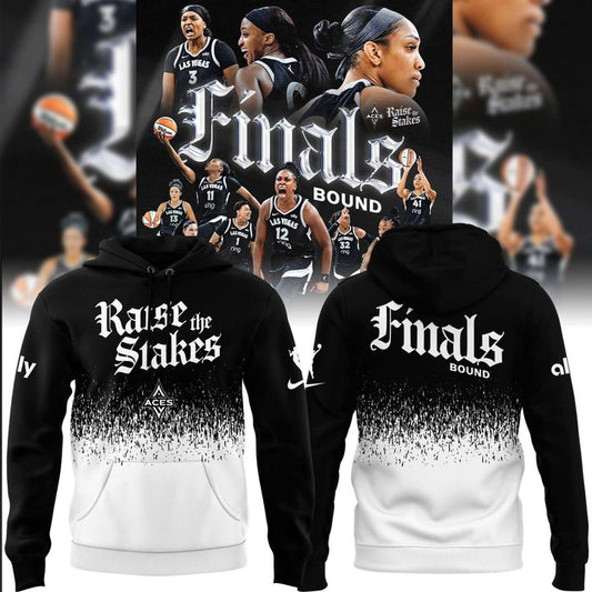 LAS VEGAS ACES RAISE THE STAKES 2025 PLAYOFFS Hoodie