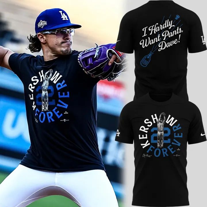 Special Kershaw Forever 22 Los Angeles Dodgers T-Shirt