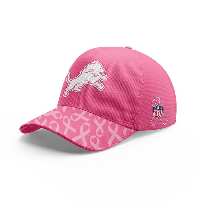 Detroit Lions '' OCTOBER BREAST CANCER AWARENESS MONTH '' T-Shirt