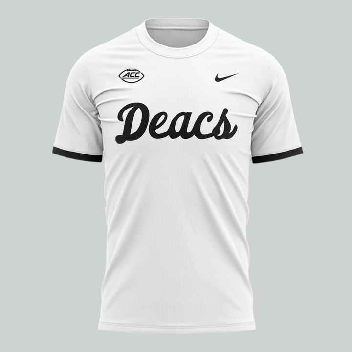 2025 Deacs Helmet Wordmark T-Shirt V2