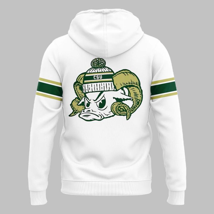 Special Colorado State Rams Wordmark Logo Uniform Hoodie