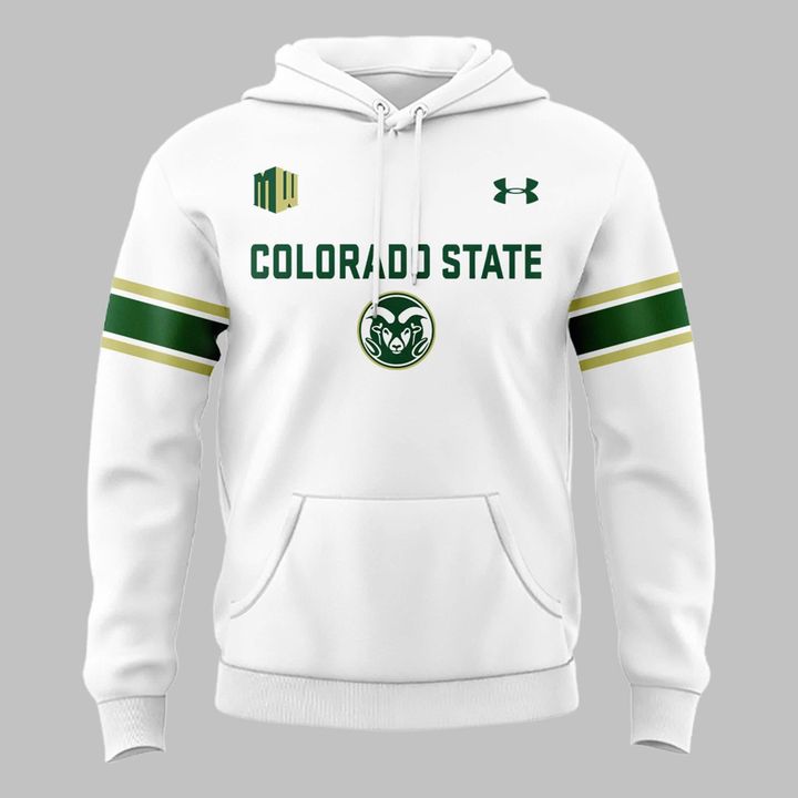 Special Colorado State Rams Wordmark Logo Uniform Hoodie