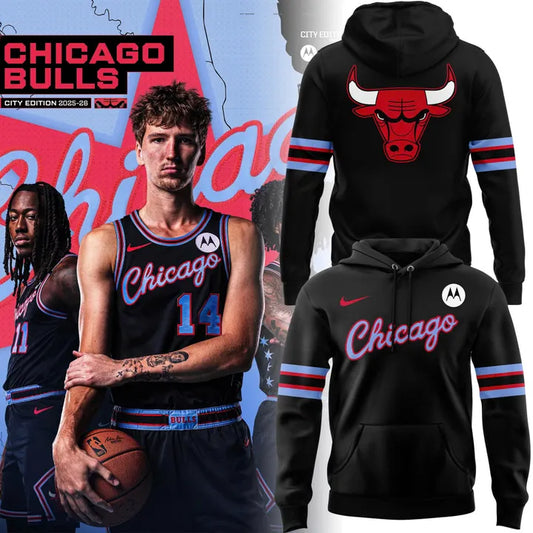 2025 - 2026 Chicago Bulls City Edition Hoodie