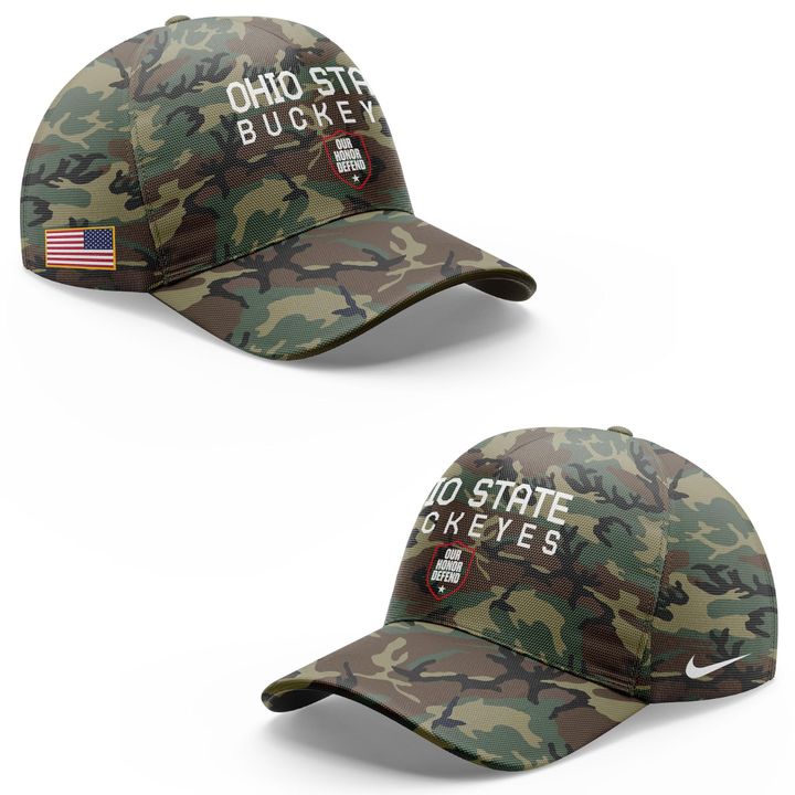 Ohio State Football Military Appreciation Camo Limited Edition T-shirt 2025